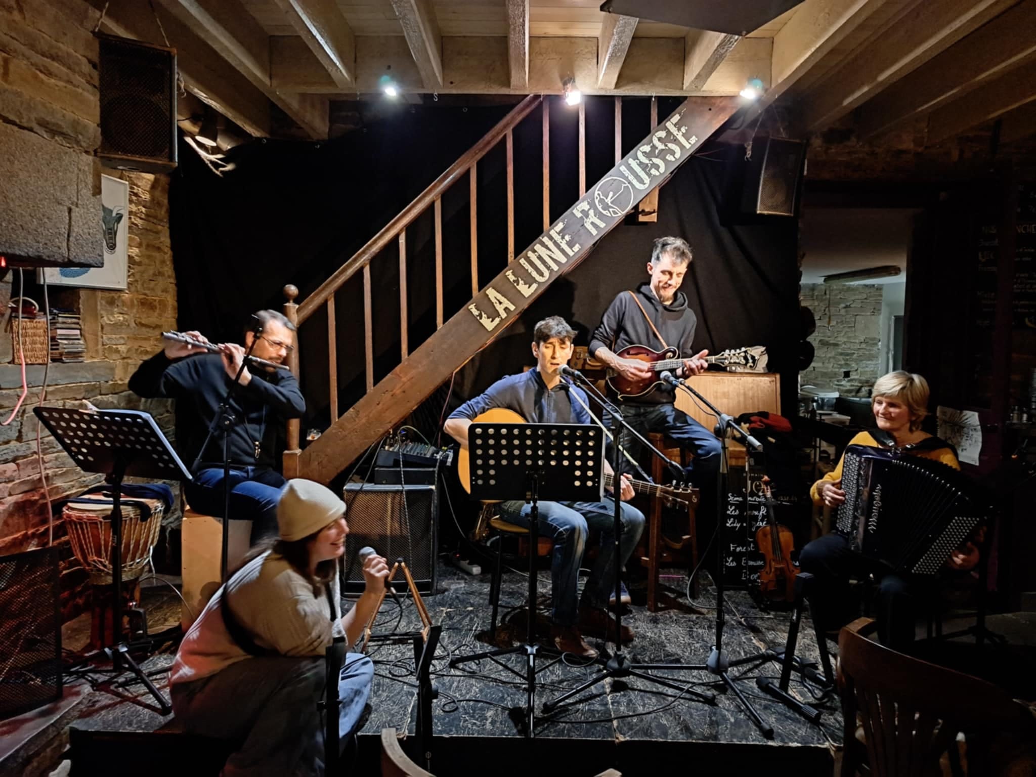 Bœuf et scène ouverte à la Lune Rousse