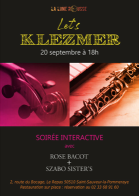 Soirée klezmer à la Lune Rousse