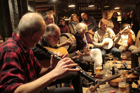 Session irlandaise à la Lune Rousse