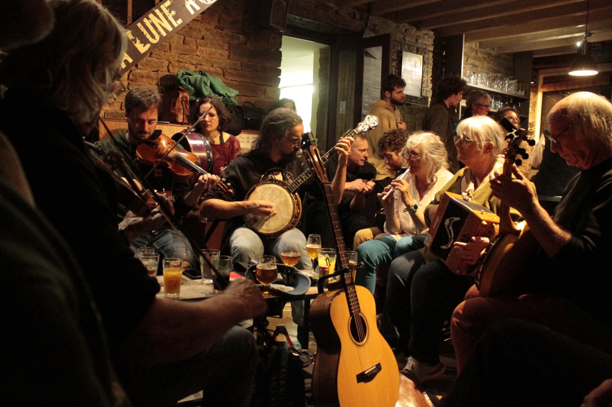 Session irlandaise à la Lune Rousse